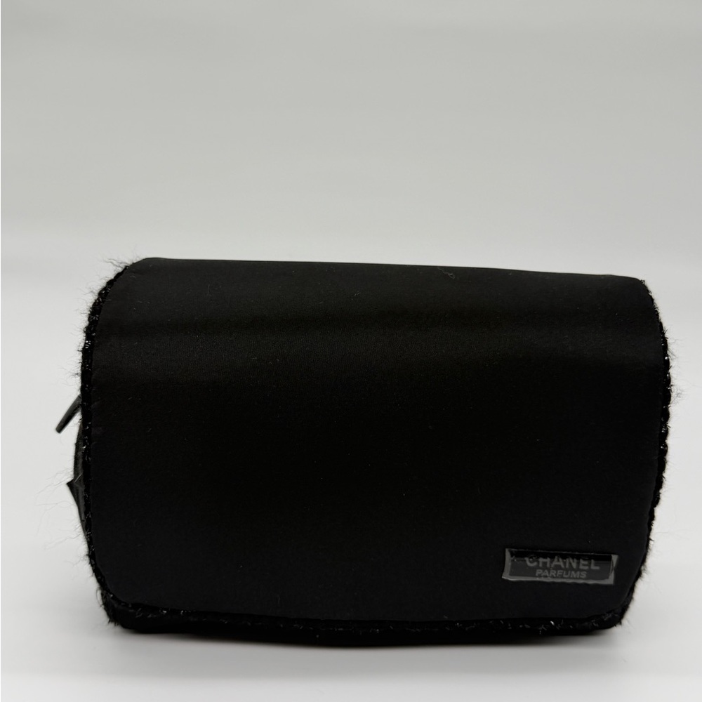 CHANEL Black Cosmetic Bag